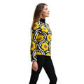 Apple Blossom Yellow - Pack Shot - Regatta Womens-Ladies Orla Kiely Flower Long-Sleeved Winter T-Shirt