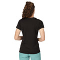 Black - Close up - Regatta Womens-Ladies Fingal VII The Spirit Of Adventure T-Shirt