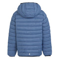 Coronet Blue-Danger Red - Back - Regatta Childrens-Kids Marizion Hooded Padded Jacket