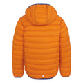 Persimmon-Oxford Blue - Back - Regatta Childrens-Kids Marizion Hooded Padded Jacket