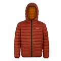 Red Ochre-Fox - Front - Regatta Childrens-Kids Marizion Hooded Padded Jacket