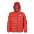 Red Sky-Mineral Red - Back - Regatta Childrens-Kids Marizion Hooded Padded Jacket