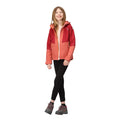 Mineral Red-Rumba Red - Close up - Regatta Childrens-Kids Haydenbury Soft Shell Jacket