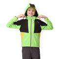 Jasmine Green-Black - Lifestyle - Regatta Childrens-Kids Haydenbury Soft Shell Jacket