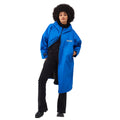 Oxford Blue - Pack Shot - Regatta Unisex Adult Waterproof Fleece Lined Changing Robe