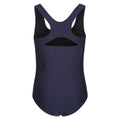 Navy - Back - Regatta Womens-Ladies Active II One Piece Swimsuit