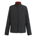 Navy-Fox - Front - Regatta Mens Dendrick Soft Shell Jacket