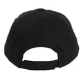 Black - Back - Regatta Unisex Adult 5 Panel Baseball Cap