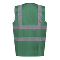 Medical Green - Back - Regatta Unisex Adult Pro Identity Hi-Vis Vest