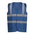 Navy - Front - Regatta Unisex Adult Pro Identity Hi-Vis Vest