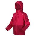 Pink Potion-Berry Pink - Side - Regatta Childrens-Kids Highton IV Waterproof Jacket