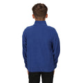 New Royal - Back - Regatta Childrens-Kids Microfleece Half Zip Fleece