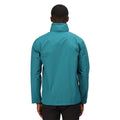 Pacific Green-Black - Side - Regatta Great Outdoors Mens Outdoor Classic Matt Hooded Waterproof Jacket