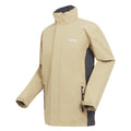 Oat-Ash - Side - Regatta Great Outdoors Mens Outdoor Classic Matt Hooded Waterproof Jacket