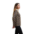 Tiny Elm Grey - Side - Regatta Womens-Ladies Orla Kiely Leaf Print Long-Sleeved T-Shirt