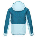 Gulfstream-Sea Haze - Back - Regatta Childrens-Kids Volcanics VII Reflective Waterproof Jacket