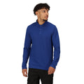 New Royal - Side - Regatta Mens Pro Long-Sleeved Polo Shirt