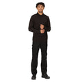 Black - Lifestyle - Regatta Mens Pro Long-Sleeved Polo Shirt