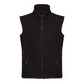 Black - Front - Regatta Childrens-Kids Ablaze Softshell Reflective Gilet