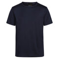 Navy - Front - Regatta Mens Pro Reflective Moisture Wicking T-Shirt