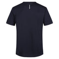 Navy - Back - Regatta Mens Pro Reflective Moisture Wicking T-Shirt