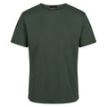 Dark Green - Front - Regatta Mens Pro Reflective Moisture Wicking T-Shirt