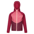 Rumba Red-Mineral Red - Front - Regatta Childrens-Kids Kielder Hybrid VII Padded Jacket