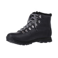 Black - Side - Regatta Mens Christian Lacroix Montaud Action Leather Walking Boots