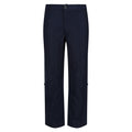 Navy - Front - Regatta Childrens-Kids Sorcer VI Hiking Trousers