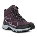 Deep Plum-Lilac Frost - Front - Regatta Womens-Ladies Lady Vendeavour Walking Boots