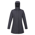 Seal Grey - Front - Regatta Womens-Ladies Denbury IV 2 In 1 Waterproof Jacket