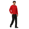 Classic Red - Side - Regatta Mens Pro Crew Neck Sweatshirt