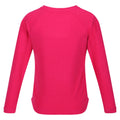 Pink Potion - Back - Regatta Childrens-Kids Thermal Base Layer Top