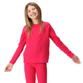 Pink Potion - Lifestyle - Regatta Childrens-Kids Thermal Base Layer Top