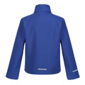 New Royal-Navy - Back - Regatta Childrens-Kids Ablaze 2 Layer Soft Shell Jacket