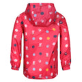 Bright Blush - Back - Regatta Womens-Ladies Peppa Pig Packaway Waterproof Jacket