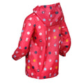 Bright Blush - Lifestyle - Regatta Womens-Ladies Peppa Pig Packaway Waterproof Jacket