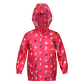 Bright Blush - Front - Regatta Womens-Ladies Peppa Pig Packaway Waterproof Jacket