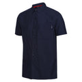 Navy-Moonlight Denim - Side - Regatta Mens Mindano VIII Criss-Cross Shirt