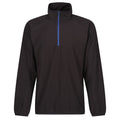 Black-New Royal - Front - Regatta Mens Navigate Half Zip Fleece