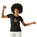 Black - Lifestyle - Regatta Womens-Ladies Filandra VIII Butterfly T-Shirt