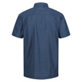 Coronet Blue-Moonlight Denim - Back - Regatta Mens Kalambo VIII Checked Shirt