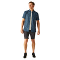 Coronet Blue-Moonlight Denim - Lifestyle - Regatta Mens Kalambo VIII Checked Shirt