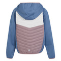 Coronet Blue-White - Back - Regatta Childrens-Kids Kielder VIII Hybrid Jacket