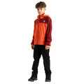 Cinnamon-Tuscan Red - Side - Dare 2B Childrens-Kids Cheer Soft Shell Jacket