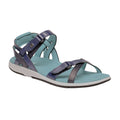 Navy-Tahiti - Front - Regatta Great Outdoors Womens-Ladies Lady Santa Cruz Open Toe Sandals