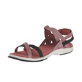 Dusky Rose-Terracotta - Front - Regatta Great Outdoors Womens-Ladies Lady Santa Cruz Open Toe Sandals