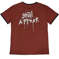 Red - Back - Korn Unisex Adult Back Print Logo T-Shirt