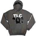 Charcoal Grey - Front - TLC Unisex Adult CrazySexyCool Album European Tour 2022 Hoodie