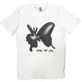 White - Front - Post Malone Unisex Adult 2023 Tour Inflatable Butterfly Back Print T-Shirt